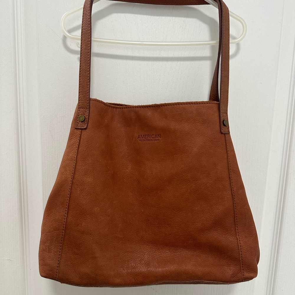 American Leather Co Liberty Shopper Purse